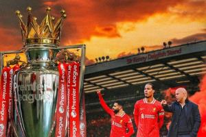 最后冲刺❗联赛夺冠概率：利物浦99.9%拜仁98%巴萨87.5%国米76.1%