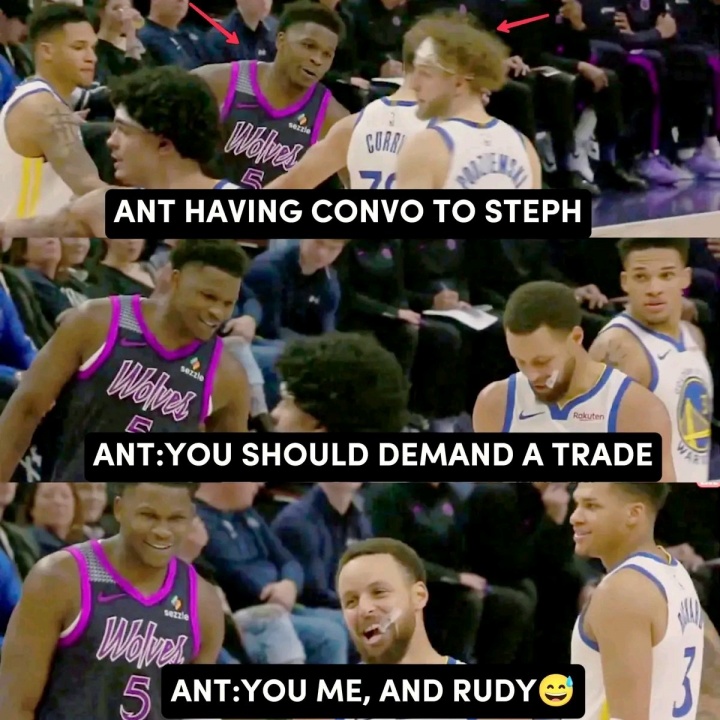 7m体育-提他逗我笑是吧！华子打趣库里：申请交易！咱俩、戈贝尔组一队！